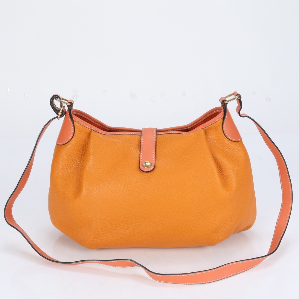 H and H FLORENCE レザー ショルダーバッグ 斜め掛け ハンド トート レディース ECE CG28-5 中古