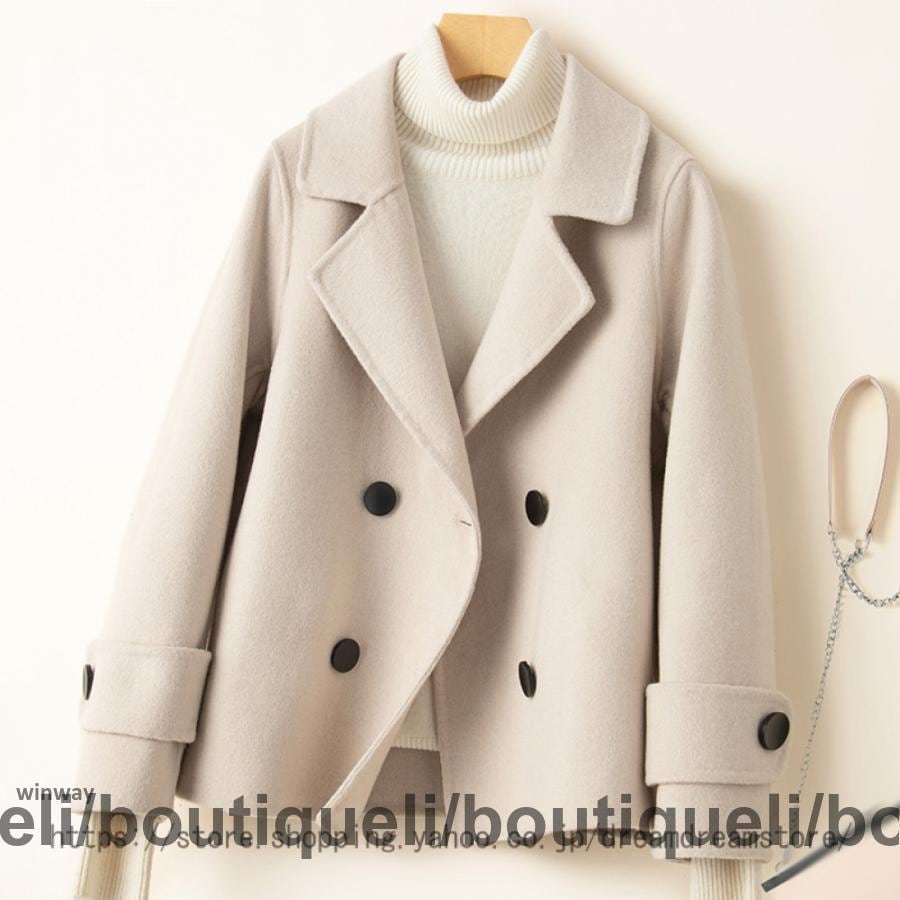 チェスターコート レディース ショートコート 40代 アウター 服 ショート丈 冬 軽い 大きいサイズ ショート 無地 ロングコート ロング 秋 コート Pコート