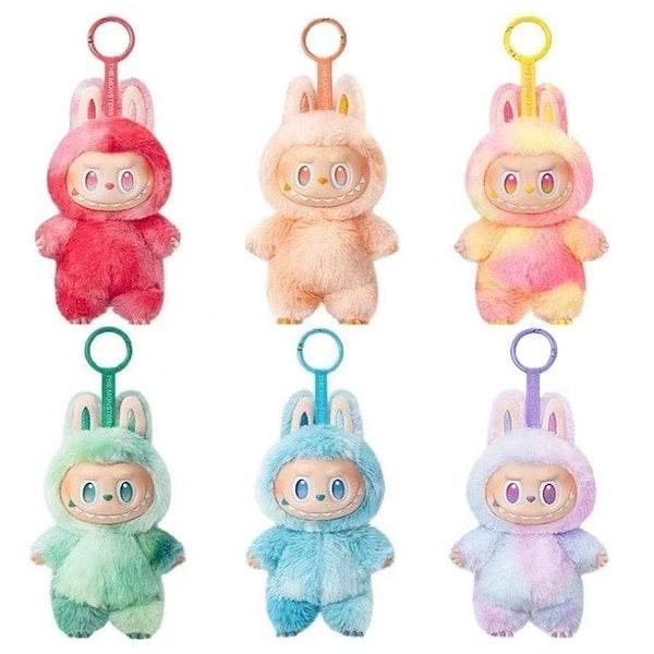 印象のデザイン Qoo10] 新品labubu キーホルダーバッグアク キーホルダー・アクリルキーホルダー