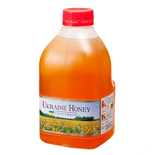 ウクライナ産 はちみつ 純粋蜂蜜 (ﾎﾟﾘ 2kg / 大容量) 100％純粋 ハチミツhoney