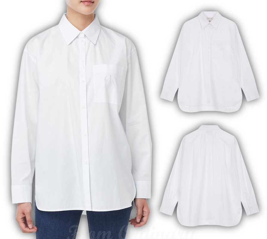 Womens Poplin Relaxed Fit Shirt (47C143G-YAA)
