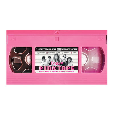 [Qoo10] SMエンターテインメント f(x) - Pink Tape [2n