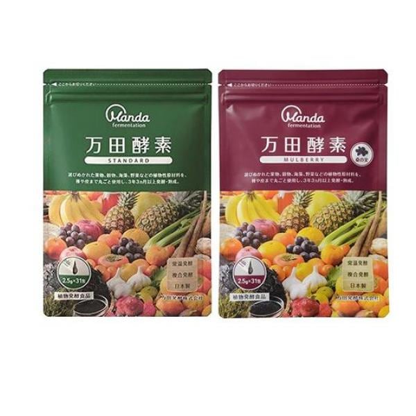 万田酵素 STANDARD(スタンダード) ペースト(分包)タイプ 31包 (&MULBERRY(マルベリー) ペースト(分包)タイプ 31包)