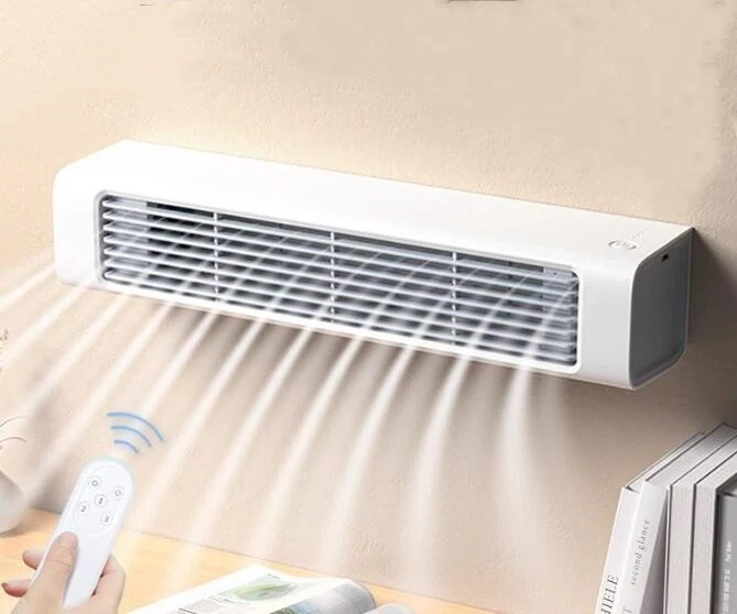 エアコンファン冷風機家庭用壁掛け式デスクトップ静音オフィス移動一台両用　夏暑さ対策　涼しい