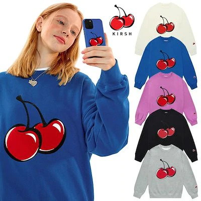 BTSのV着用KIRSH公式BIG CHERRY SWEATSHIRT JAKIRSHトレーナー