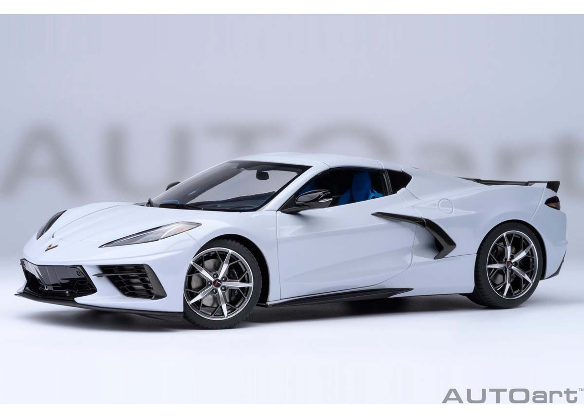 オートアート 1/18 シボレー コルベット (C8) スティングレイ Z51 (グレー・メタリック)【71284】 ミニカー AUTO 71284 シボレー C8 スティングレイ Z51 グレーM