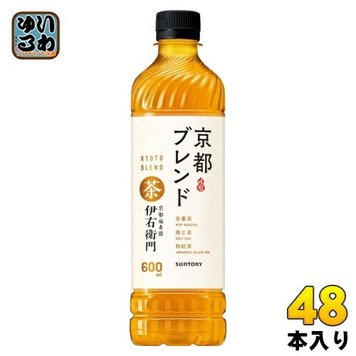 サントリー 緑茶 伊右衛門 京都ブレンド 600ml ペットボトル 48本 (24本入×2 まとめ買い) ブレンド茶 お茶 BLEND 5,392円