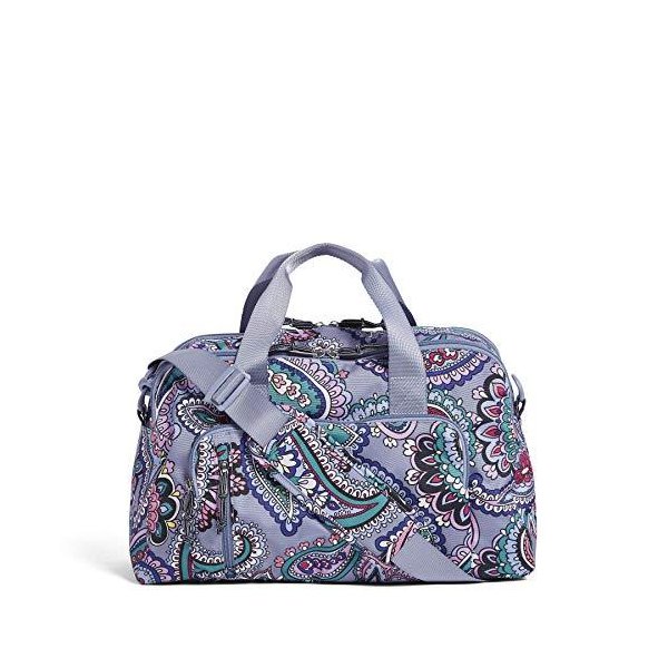 Vera Bradley Women s Lighten Up Compact Weekender Travel Bag， Kona Paisley 並行輸入品
