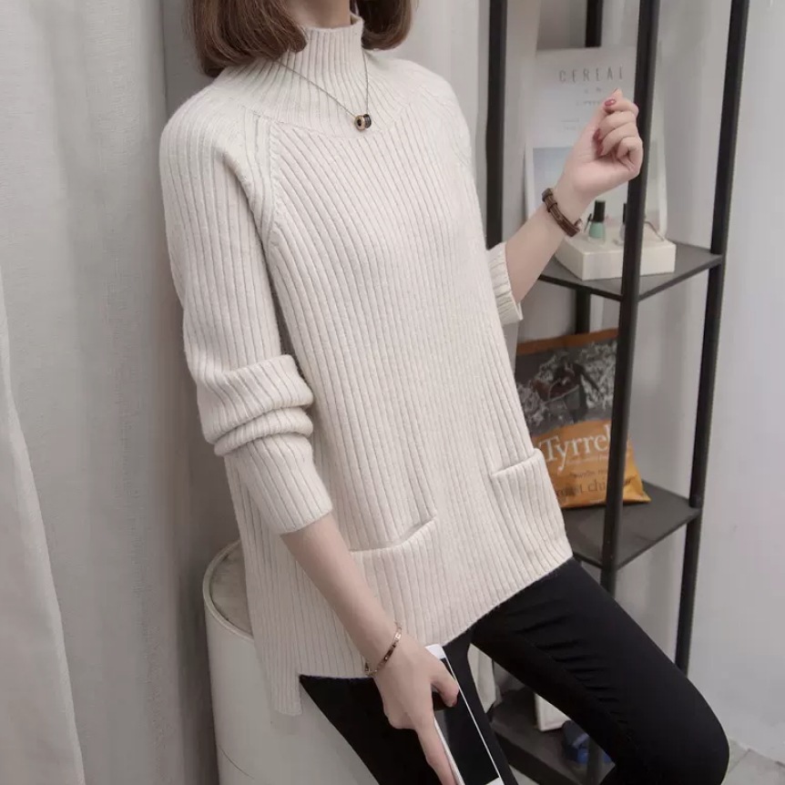 トップス デート カットソー ニットソー セーター 袖あり 長袖 かわいい 大人可愛い きれいめ シンプル カジュアル 大人 上品 おしゃれ お洒落 かっこいい レトロ 大人女子 こなれ感 キュート