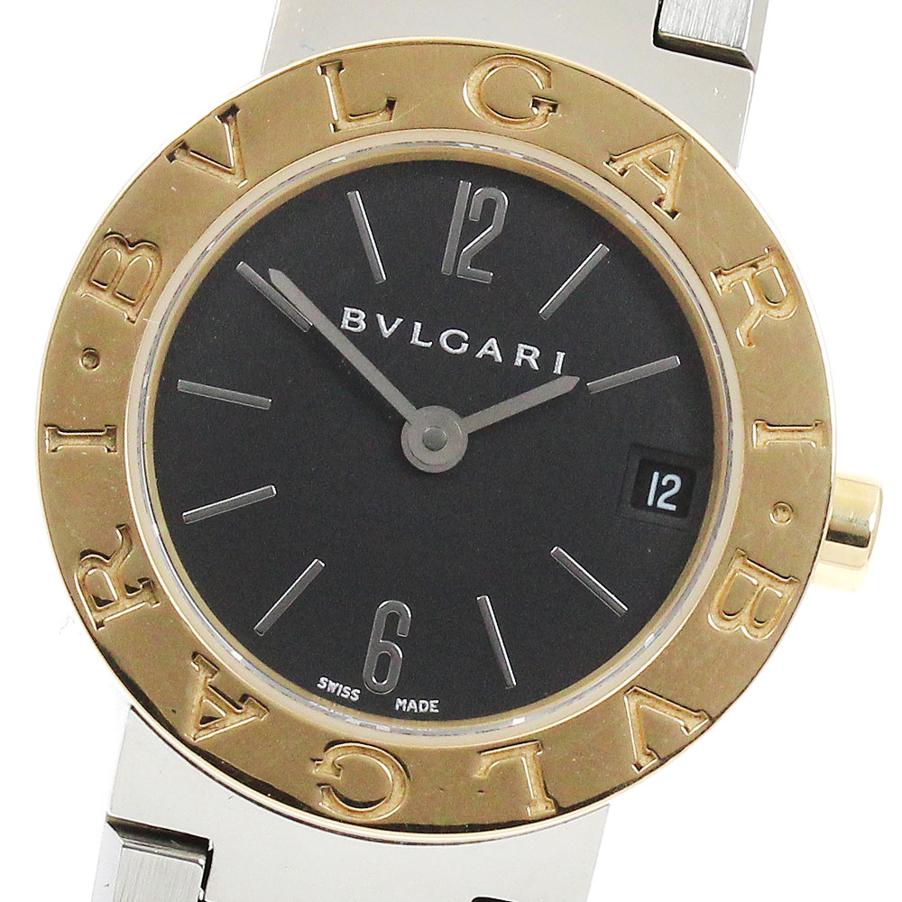 ブルガリ BVLGARI BB23SGD ブルガリブルガリ デイト クォーツ レディース _900109【中古】