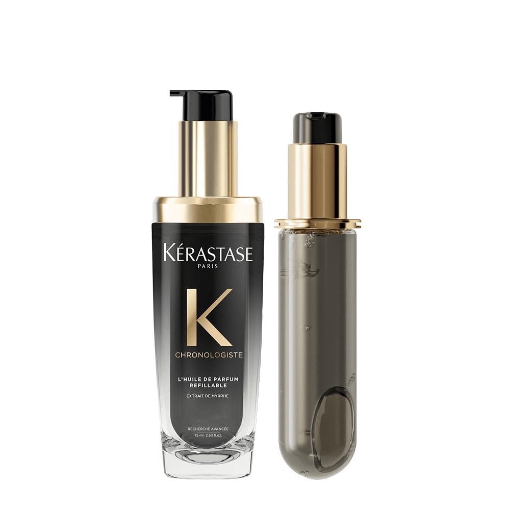 [リバイタライジング]ケラスターゼ クロノロジスト パフューム ヘアオイル 75ml + 詰め替え 75ml