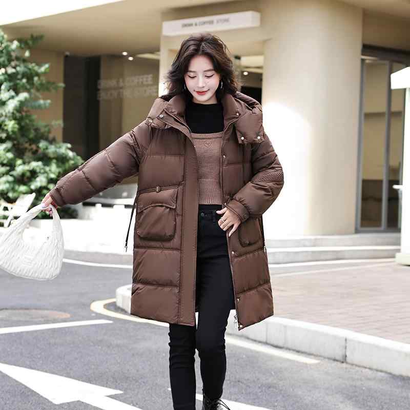 秋服 レディース ファッション オシャレ カワイイ シンプル 大人カワイイ 大きいサイズ 韓国ファッション ポケット 綿 コート 秋冬 カジュアル フード付き ジャケット
