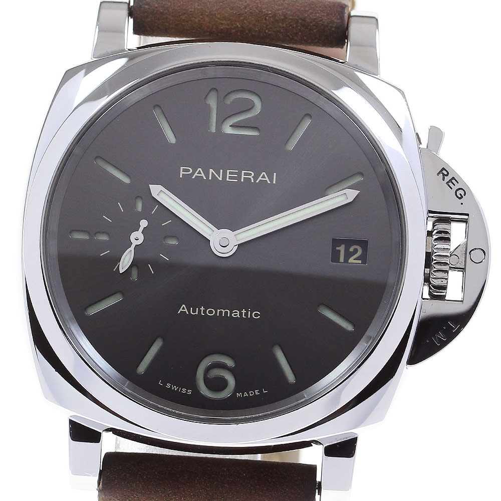 パネライ PANERAI PAM00755 ルミノール ドゥエ デイト 自動巻き ボーイズ _817500【中古】
