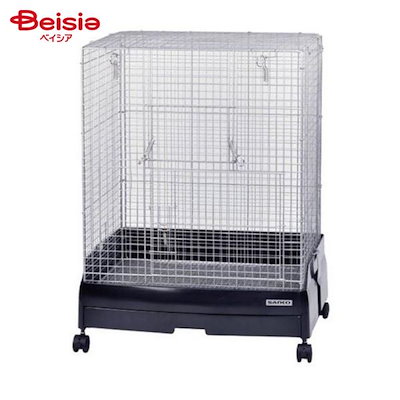 他サイト： 三晃商会　イージーホーム６０　ハイメッシュ　ＢＫ（ブラック）（６２X５０．５X７８ｃｍ）　デグー　フクロモモンガ　ＣＲＣ50―63―29―10―00の商品画像