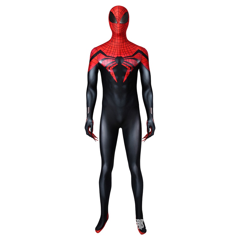 アルティメット スパイダーマン アダルト ボディスーツ 3d プリント ストレッチ ジャンプスーツ ハロウィン スーパーヒーロー スーツ J19017ba