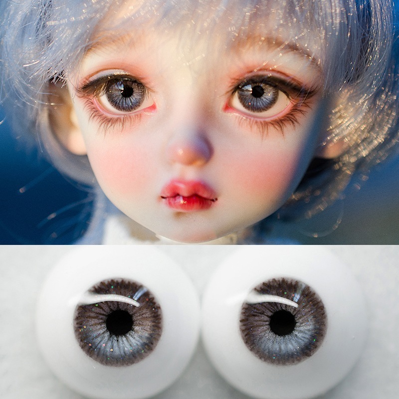BJD ドール用レジンアイ 塵煙 10/12/14/16/18/20mm SD/MSD/幼SD人形用アイ