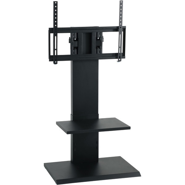 76749 壁掛け風アングルテレビ台 ロー ブラック メーカー直送