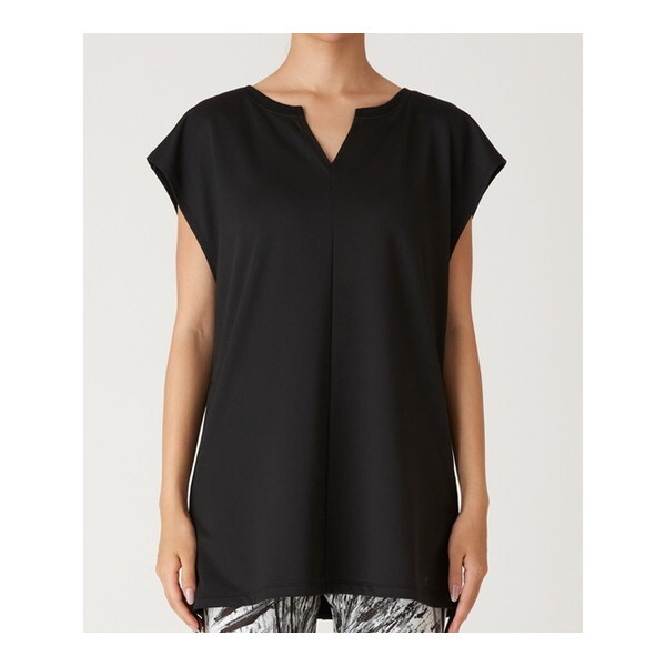 REAL STONE スリーブレストップ RS-C521TT-B-L トレーニングウェア