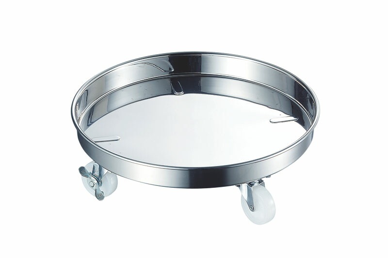 赤川器物製作所 AG 18-8寸胴鍋運搬用台車 36cm用 （キャスター:ナイロン）