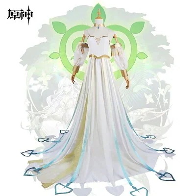 原神 コスチューム Greater Nahida 変装 Lord ハロウィン コスプレ衣装 Rukkhadevata げんしん Genshin 仮装期間限定30％ ナヒーダパーティーイベント用品コ