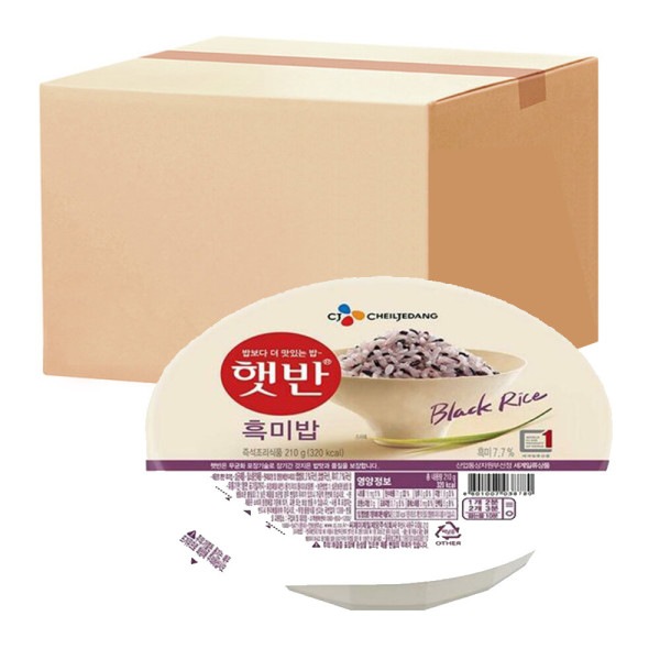 ヘッパン 黒米飯 210g x 36
