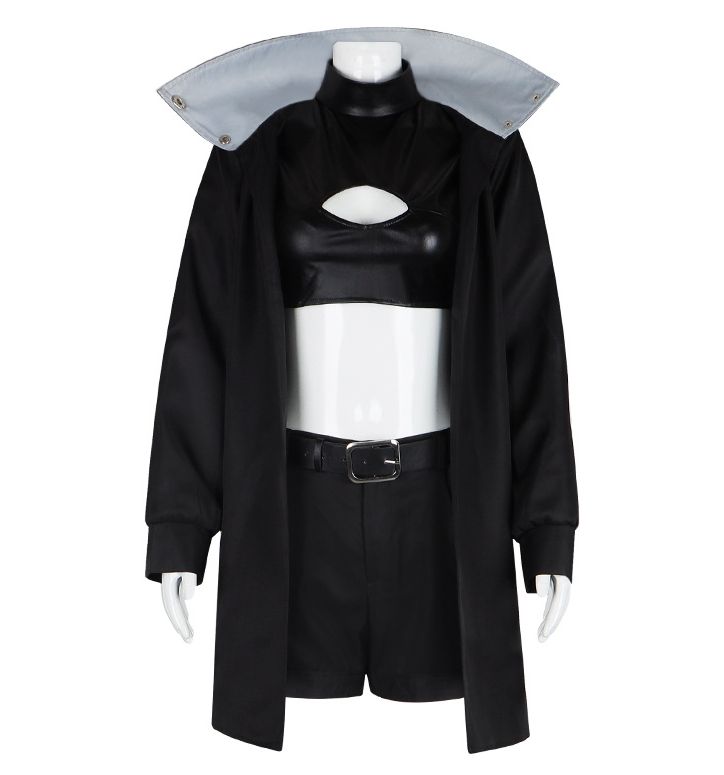 【ウィッグ付き】 よふかしのうた 風 七草ナズナ ななくさなずな 吸血鬼 コスチューム コスプレ衣装 7点セット サイズ S―XXL