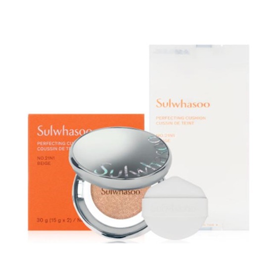 パーフェクティングクッション15g,本品+レフィル