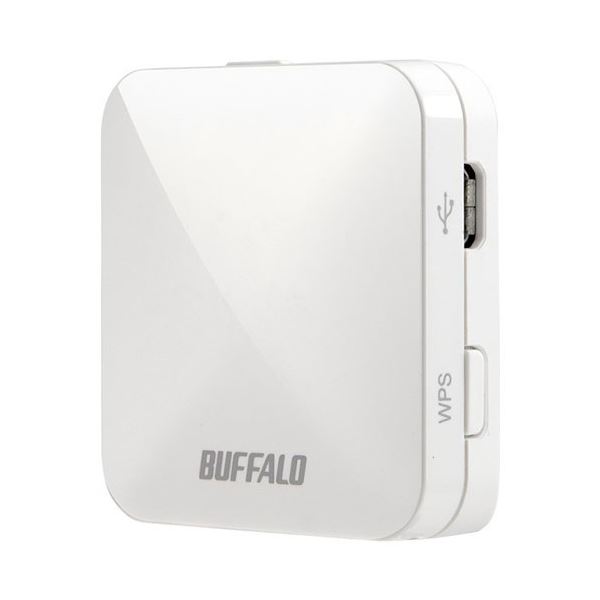 バッファロー Wi-Fiルーター WMR-433W2シリーズ ホワイト WMR-433W2-WH