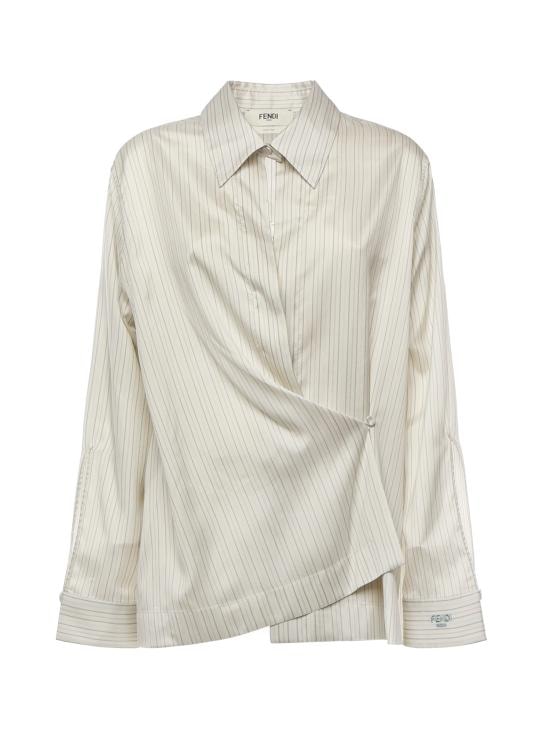 FENDI Women Shirts FS8287 AYNPF1T6E White