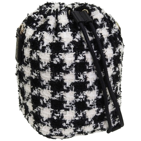 フルラ ポーチ レディース 小物入れ アウトレット ブラック×ホワイト FURLA VERTIGINE DRAWSTRING POUCH WK00026PDP000TON00