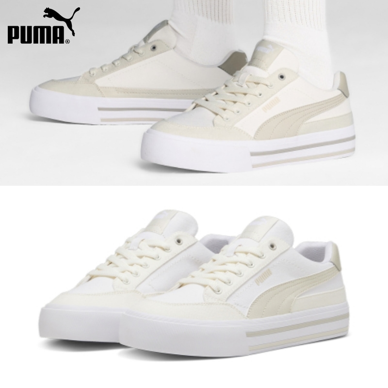 [PUMA] プーマ コートクラシックバルクFSホワイトベージュ / White Alpine Snow