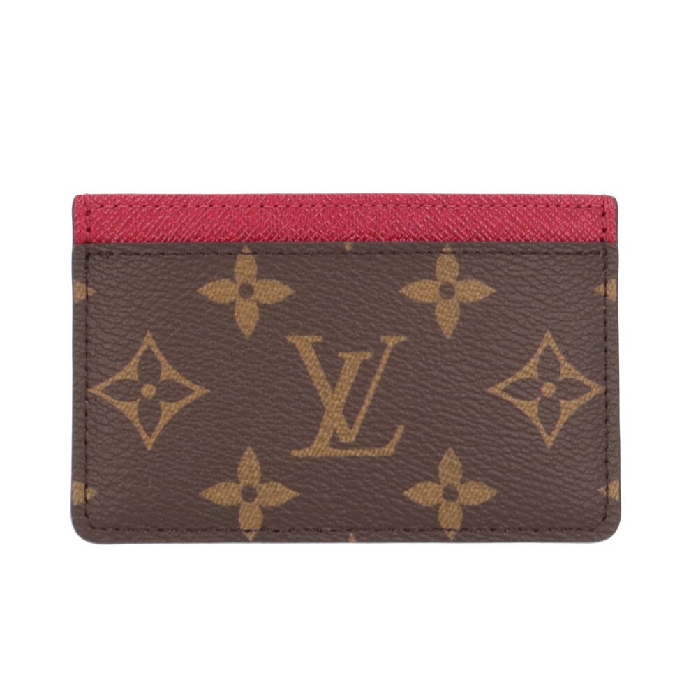ルイヴィトン ポルトカルトサーンプル モノグラム カードケース モノグラムキャンバス M60703 LOUIS VUITTON 中古 美品