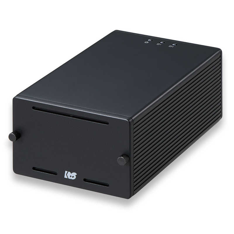 ラトックシステム　USB3.2 Gen2 RAIDケース(2.5インチHDD/SSD 2台用10Gbps対応)　RS-EC22-U31R