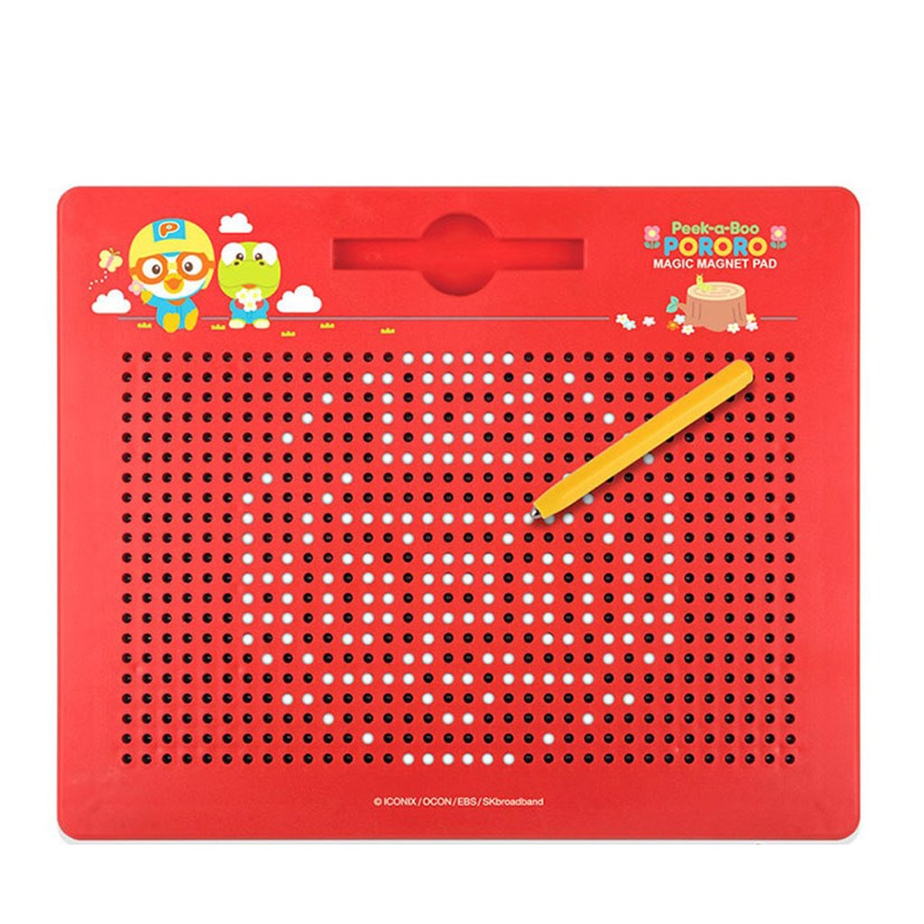 ポロロ マグネットパッド ハングル 英語 絵本 磁石 教具 4歳以上 数字 創造力 集中力 発達 韓国アニメ 正規ライセンス 玩具