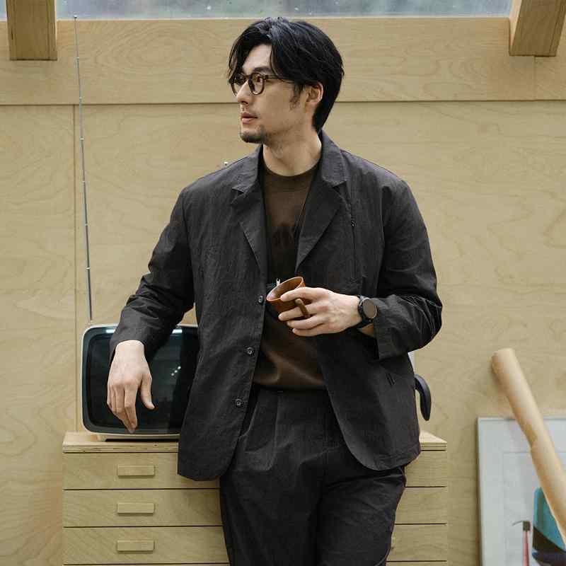 スーツ　ジャケット　カジュアル 2025 春 メンズカジュアル スーツ ジャケット マルチ ポケットで 万能な トップス