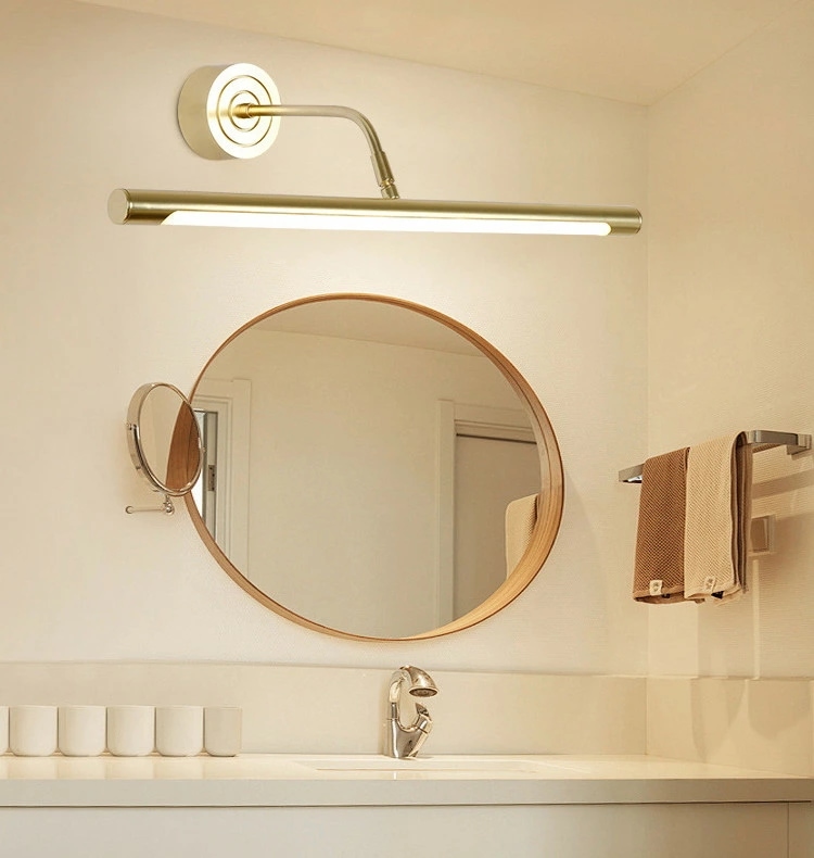 壁掛けライト 洗面照明 洗面所 洗面鏡 ブラケットライト 北欧 41cm LED 鏡前照明 レトロ 壁掛け照明 アンティーク ブラケット照明 ウォールライト おしゃれ 照明器具 室内照明