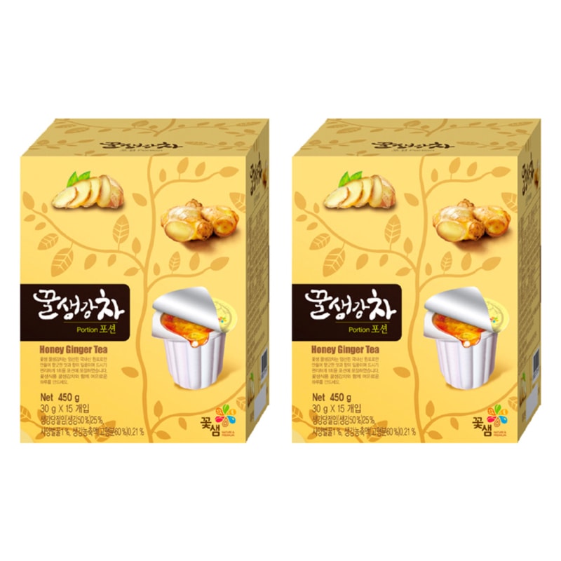 Qoo10] ハニージンジャーティーポーション 30g