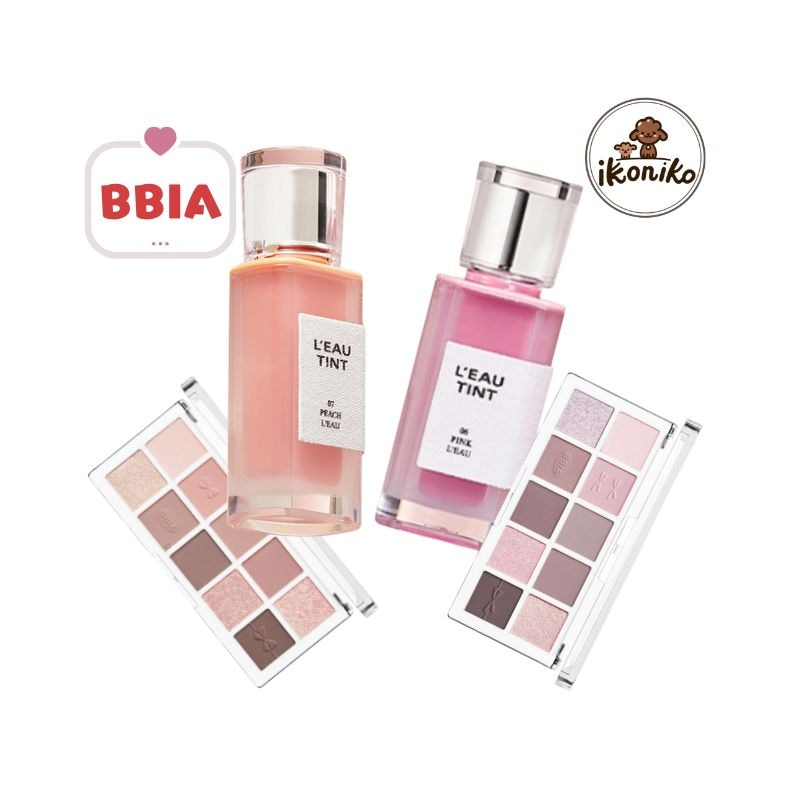 LEAU TINT ローティント / 生き生きとした水彩画カラー+リボン ハーティングエディション アイシャドウ アイメイク グリッター