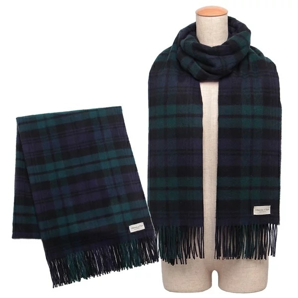 ストール マフラー グリーン マルチカラー レディース WA000056 KU0317 大判