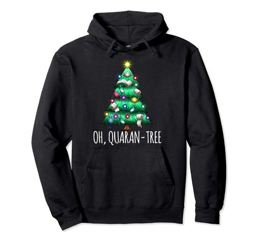 ああQUARAN-TREE面白いクリスマスツリークリスマス20隔離 パーカー