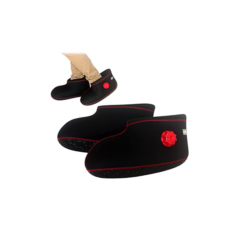 やわらか 湯たんぽ 足用 ショートタイプ 【Sサイズブラック】クロッツ 履 く湯たんぽ 全身がポカポカに 節電に効果大