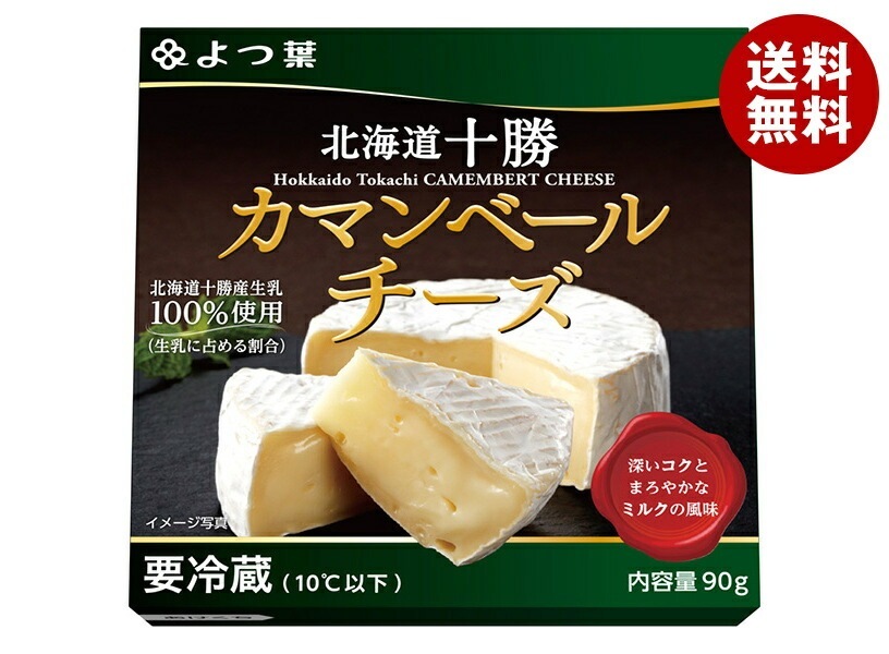 メーカー/問屋直送チルド よつ葉乳業 よつ葉 北海道十勝 カマンベールチーズ 90g×12個入×(2ケース)