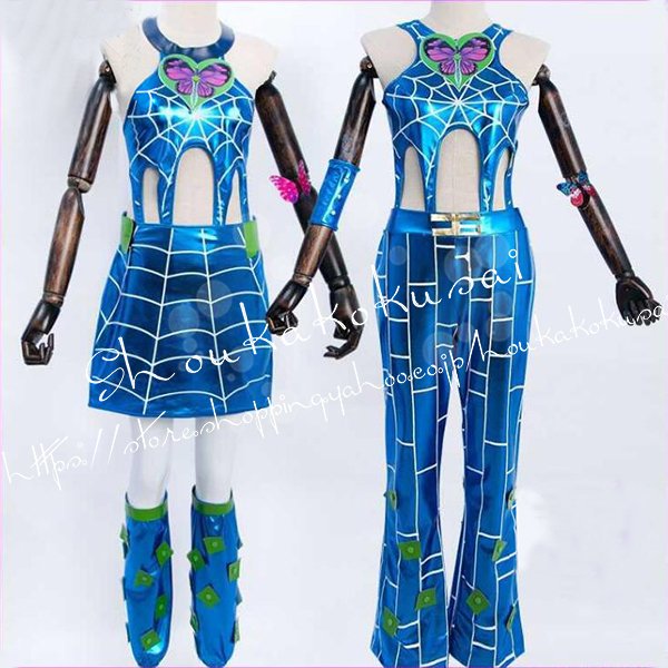 ジョジョの奇妙な冒険風Part6 空条 徐倫 くうじょう ジョリ ーンコスプレ衣装cosplayウィ