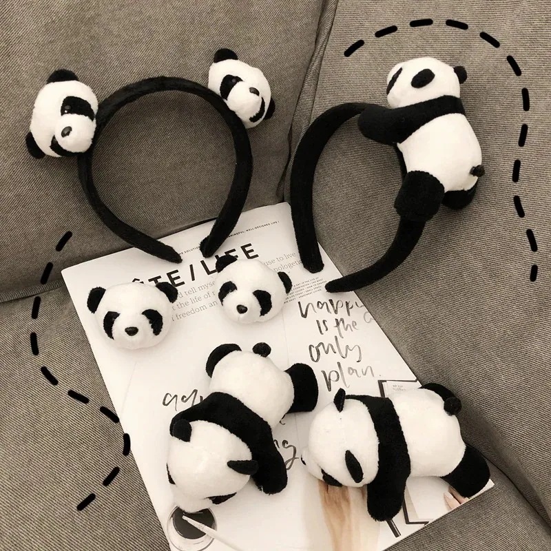 メガ割 かわいいパンダ フィギュア カシャ レッサー かぶりもの り カシャ 洗顔 かんざし かんざし カシャ 大人用 ヘアアクセサリー 女性