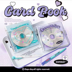 メガ割コレクトブック 　トレカケース トレカホルダー CD　バインダー 韓国 2穴 ラメ 推し活 グッズ オタ活 リフィル 写真入れ コレクターブック メモ帳 クリアバインダー トレカ