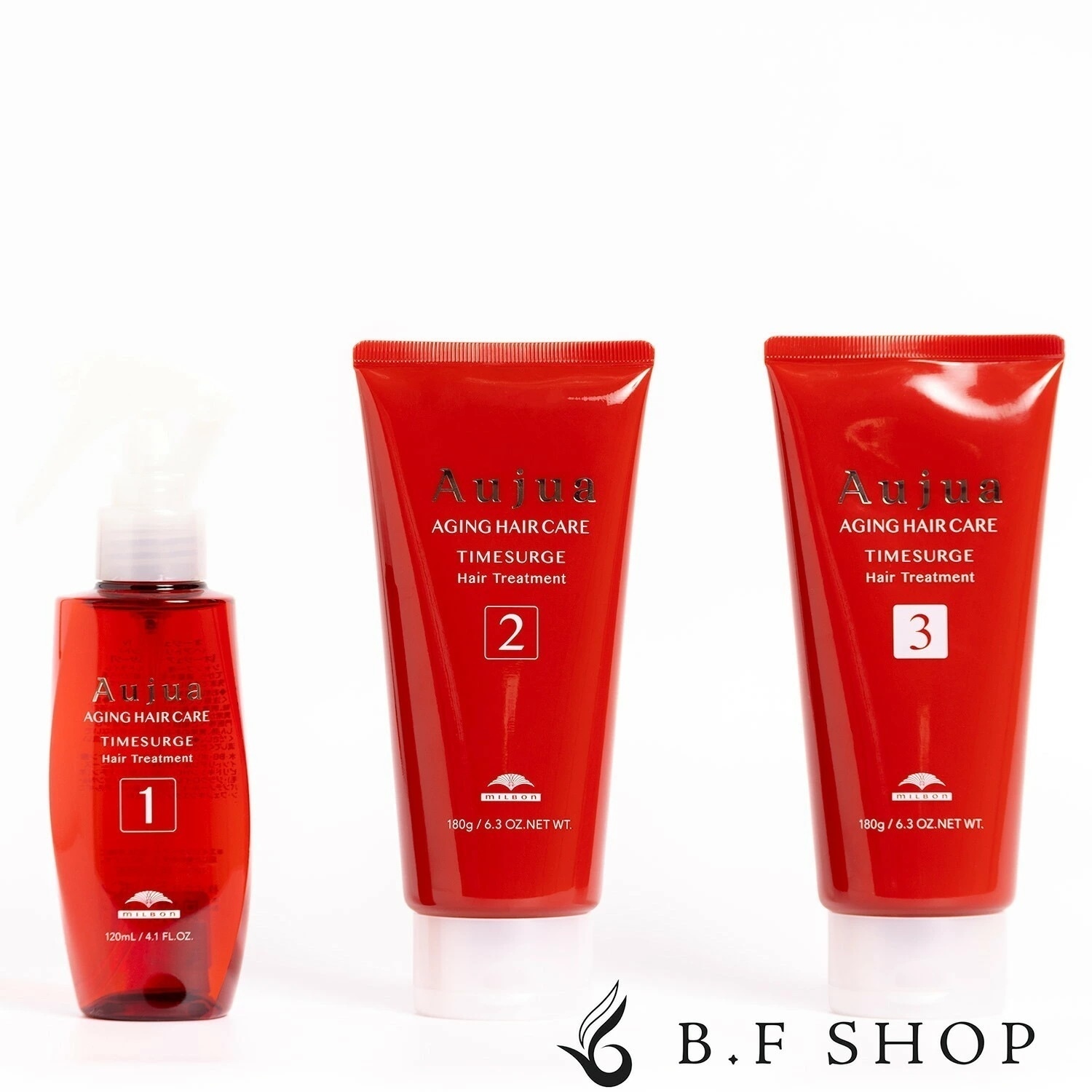 【セット品】ミルボン オージュア タイムサージ 5ステップ サロントリートメント システムトリートメント LSC