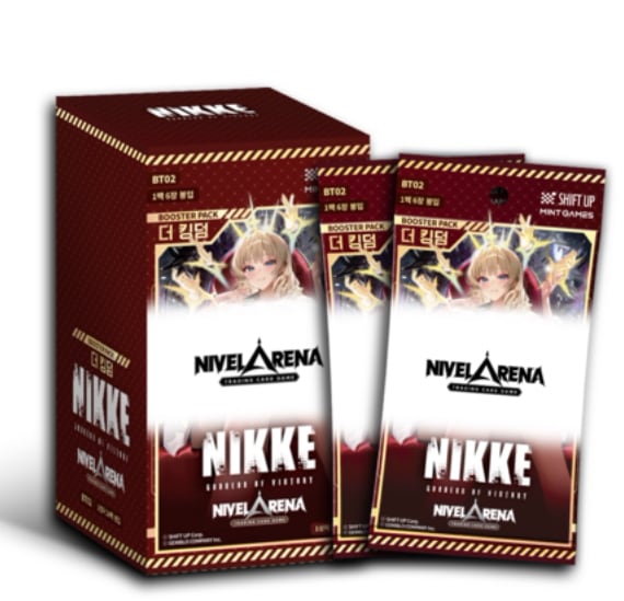 【正規品】韓国版 勝利の女神 ニケ ブースターパック 1box　NIVEL ARENA Card The Kingdom Booster Box BT02
