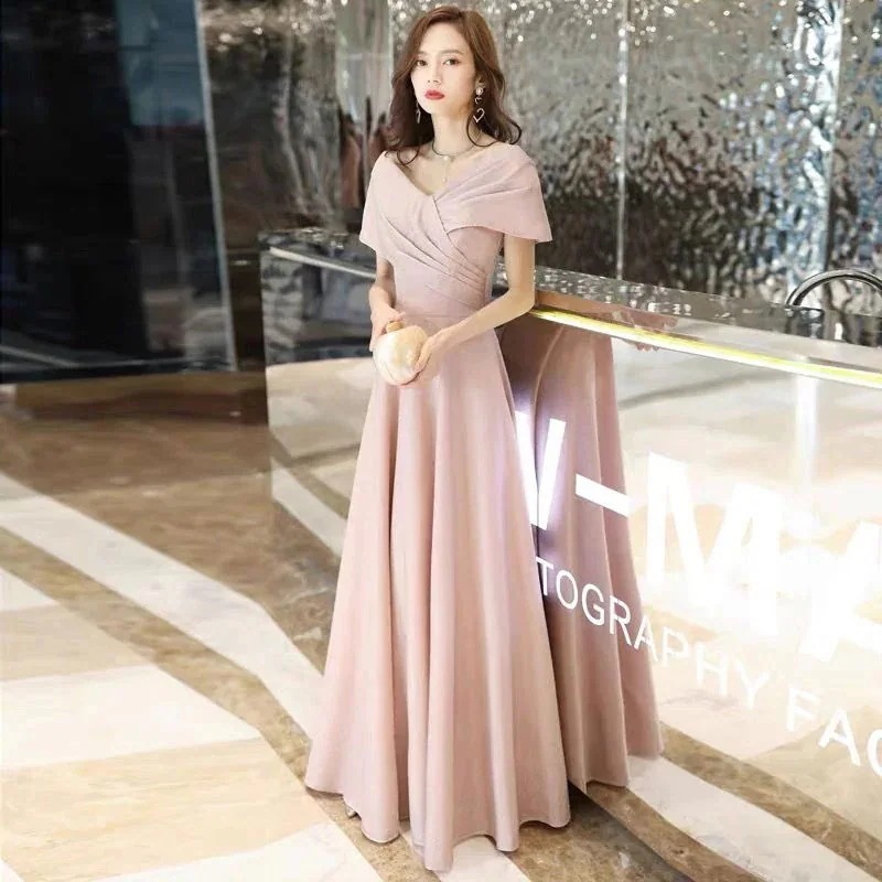 冬のワンピースドレス フレンチイブニングドレス新作パーティーバースデーパーティーエレガントワンピース