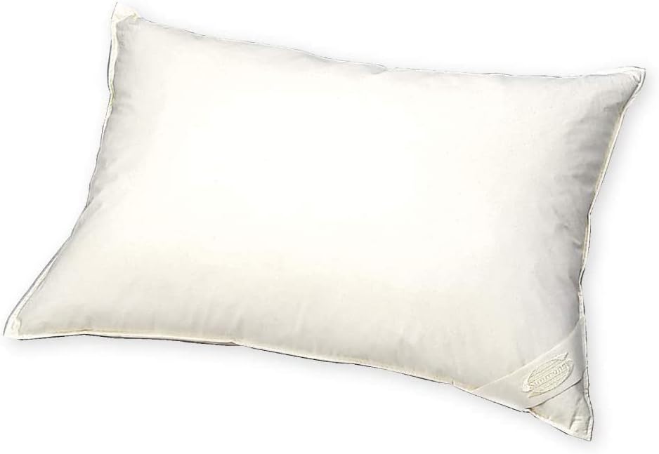シモンズ シモンズベッド LD0816 Simmons 正規品 枕 デラックスフェザーピロー 弾力 日本製 フェザー マクラ 快眠 国産 (ロータイプ)