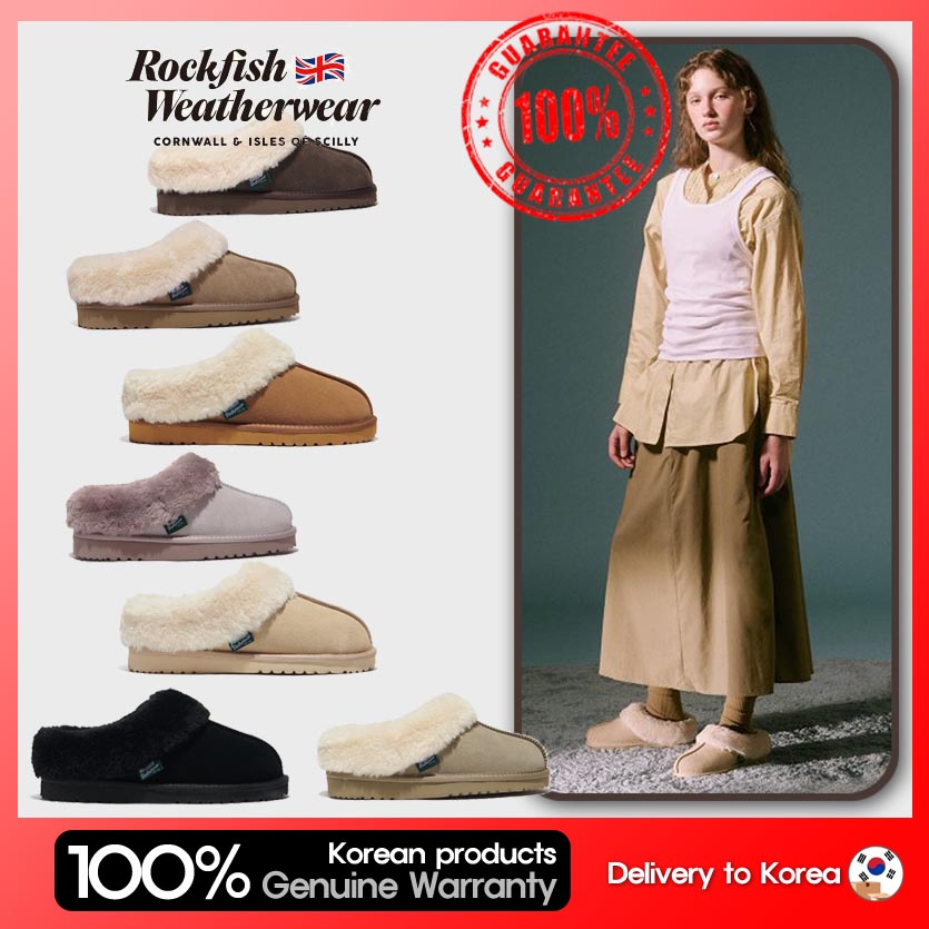 NEW ORIGINAL WINTER FUR MULE 7color ロックフィッシュウェザーウェア オリジナル パミュレ7色 冬用モフモフスリッパ 韓国MUSINSA人気 10,138円